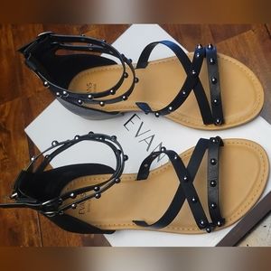 Studded Strappy Sandals